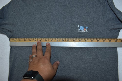 Vineyard Vines Unisex Young Shirt Size XL -18 Whale-Wolf Halloween Long Sleeve - Picture 13 of 14