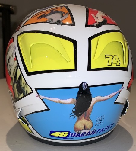 Valentino Rossi signed Mugello 2006 Helmet (Milo Manara) 1:2 Scale + COA - 第 6/9 張圖片