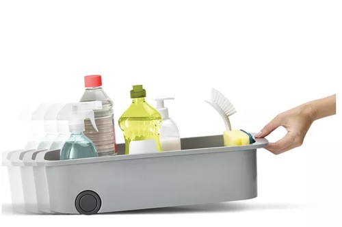 2er Set Aufbewahrungsboxen mit Rollen von Joseph Joseph Schränke Aufbewahrung grau - Bild 2 von 3