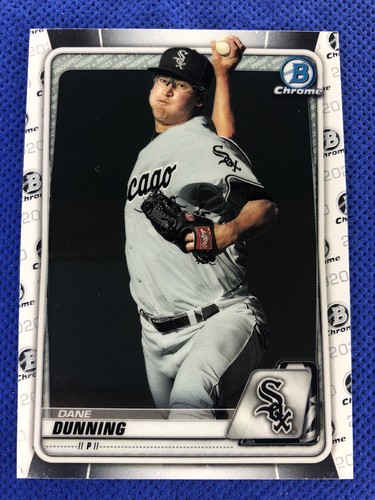 Béisbol 2020 #BCP-92 Dane Dunning Bowman Chrome Prospect - Imagen 1 de 2