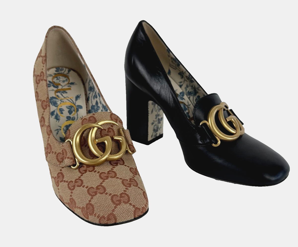 Gucci New Auth MisMatch Style Sz 7 6.5 US 37 36.5 EU Black Gucci New Auth MisMatch Style Sz 7 6.5 US 37 36.5 EU Black
