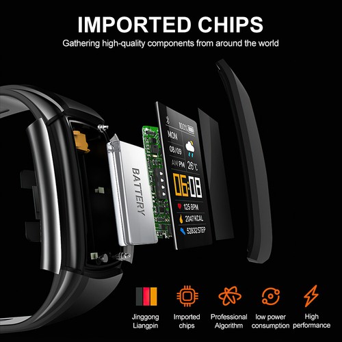2025 NEW Fit*bit Smart Watch Activity Tracker Fitness Watches Heart Rate Monitor - Picture 5 of 17