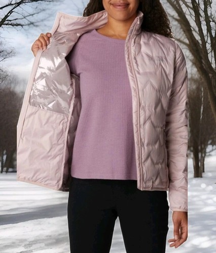 Columbia Women Walker Mill Heat Seal 650 Goose Down Omni Heat Jacket SZ XXL - Picture 1 of 8