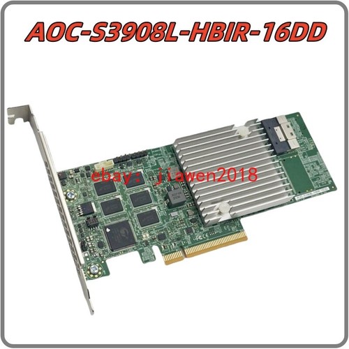 Supermicro AOC-S3908L-H8IR-32DD 8 int 12Gb/s ports, x8 Gen4, ROC 32 HDD - Picture 2 of 6