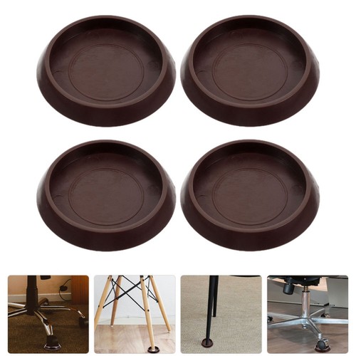 8 Pcs Table Leg Pad Furniture Carpet Protectors Cups Gripper Pads Round - Imagen 10 de 12