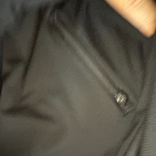 Lululemon Jacket Womens 6 Black Mock Neck Ruffled Windbreaker Full Zip - Picture 17 of 20