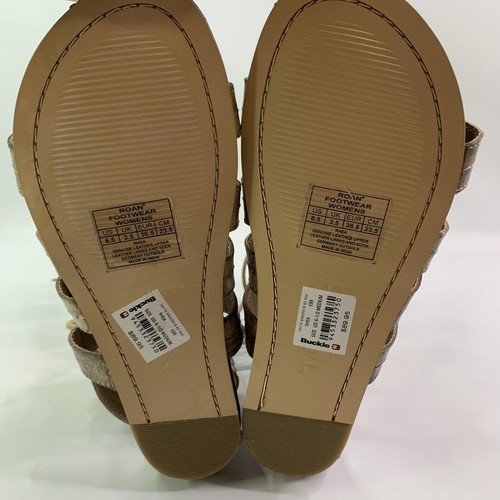 NEU Roan Rhea Damen-Gladiator-Sandalen Leder abgenutzt Größe 6,5M - Bild 12 von 16