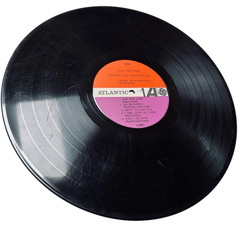 DRIFTERS UNDER THE BOARDWALK Lp 1964 ATLANTIC 8099 Repress - Imagen 4 de 11