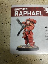 Warhammer 40k Brother Raphael  Primaris  NOS Heroes Series 4 