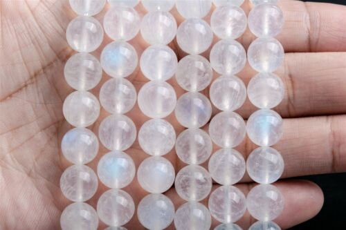 Cuentas sueltas redondas transparentes arco iris genuinas de 10 mm grado AAA - Imagen 3 de 4