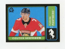 18/19 O-Pee-Chee OPC Retro Black #377 Colton Sceviour 017/100 Panthers