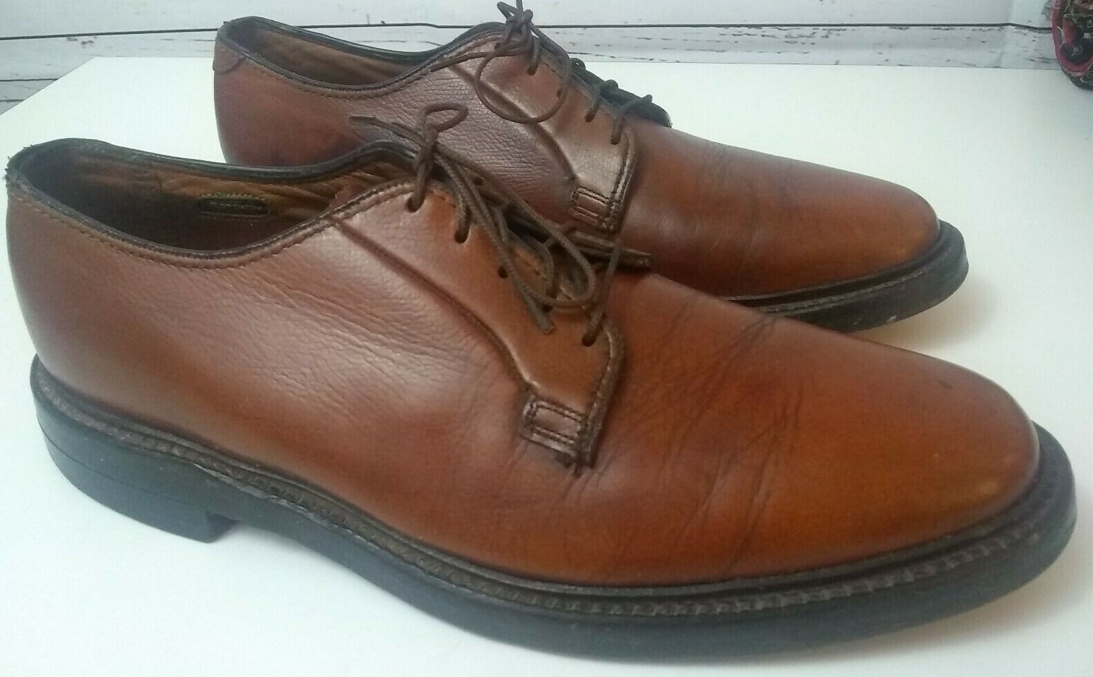 Florsheim Imperial Kenmoor V botín de cuero con guijarros Derby Zapatos para hombre 8D Florsheim Imperial Kenmoor V botín de cuero con guijarros Derby Zapatos para hombre 8D