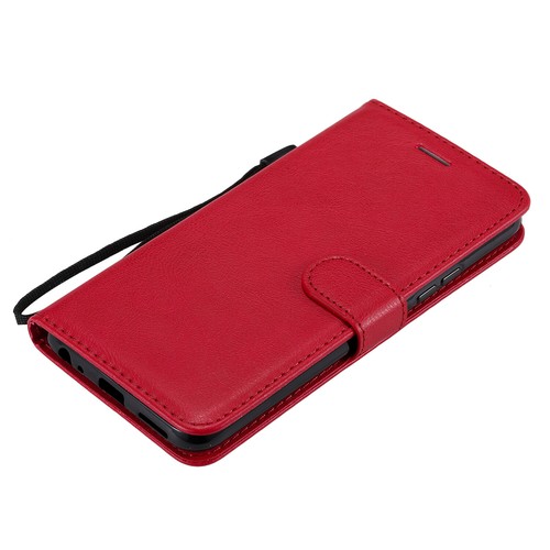 Phone Cover for Vivo Y21 Y55S Y72 V11i Solid Color Luxury PU Leather Wallet Case - Picture 12 of 18