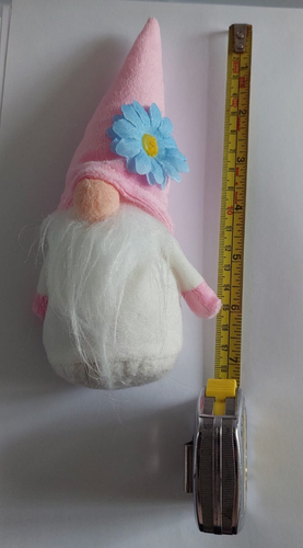Pink White Blue Flower Spring Easter Birthday Mother's Day Small Gonk Gnome - Picture 12 of 14