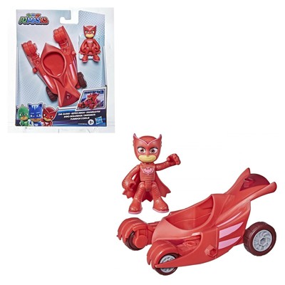 gioco giocattolo macchina auto pj masks per bambini veicolo gufetta hasbro 