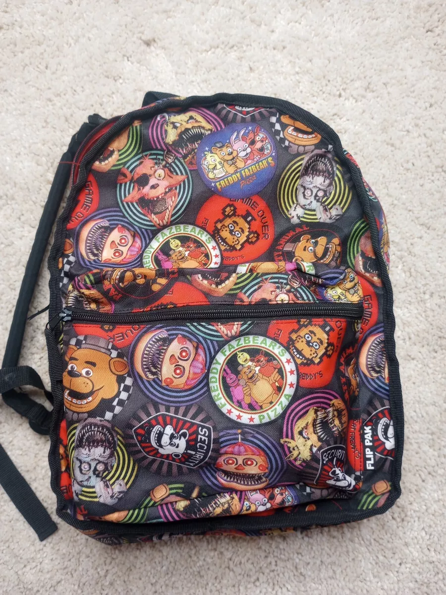 Backpack Five Nights Freddy, School Backpack Boys, Fnaf Backpacks, School Bags