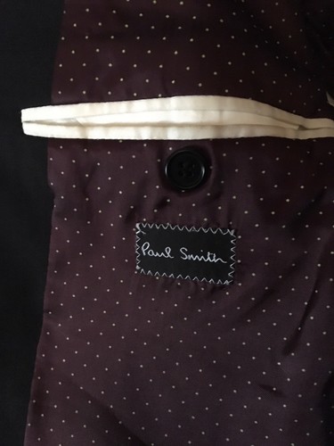 Black 100 In Italy Made 40 London Paul Suit Wool Smith size 14xwXYPqP
