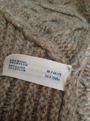 Anthropologie Leifsdottir ladies Grey Wool Cardigan Sweater XS Extra Small - Picture 4 of 4