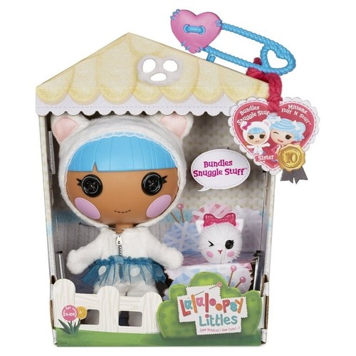 Auslaufmodell Lalaloopsy 7" Puppe Bündel Kuschelsachen mit Haustier Garn Ball Bär