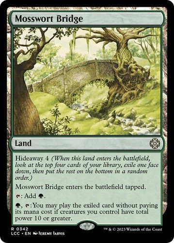 Mosswort Bridge Commander: The Lost Caverns of Ixalan MTG Magic - Picture 1 of 1