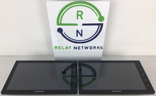 LOT OF 2x Crestron TSW-1052-B-S 10.1" Touchscreen Room Controller 