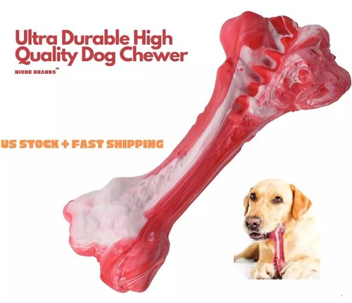 Giocattoli da Masticare per Cani Animali Domestici per Masticatori Aggressivi, Osso Durevole Indistruttibile Regalo - Foto 16 di 17