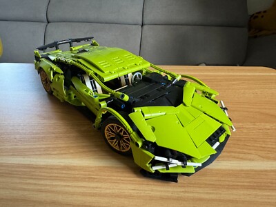 Speed Car Lamborghini Sian 1254 Teile Technik Klemmbausteine Auto