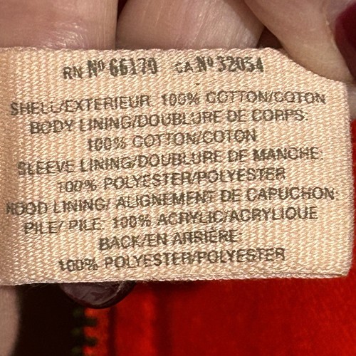 Anthropologie Daughters of the Libération Orangey/Red Full Zip Jacket Sz M - Picture 16 of 17