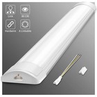 LED Batten Light 6500K Daylight Fluorescent Strip Light Slim Fitting Garage Lamp