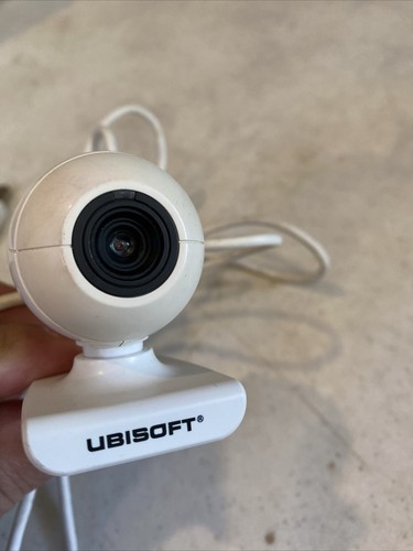 Nintendo Wii Ubisoft Hercules Camera USB WC04 Webcam White Motion Tracking F1 - Picture 2 of 3