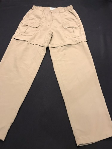 L.L.Bean Convertible Pants Womens Sz.S Reg-nylon-Tan/Khaki-Supplex O CFL3 - Picture 4 of 12