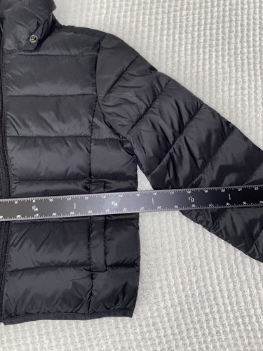 Kesler B.Hip By Me Jane Girls 6x Black Puffer Jacket Long Sleeve FullZip 235/5 - Picture 5 of 6