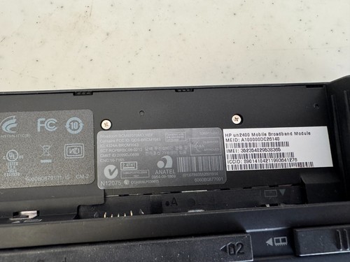HP Mini 5101 10.1" Laptop Intel Atom Black No Battery for Parts or Repair - Picture 13 of 14