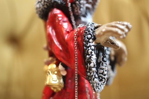 Krampus handbemalte Weihnachtsdeko / Ornament - Bild 5 von 12