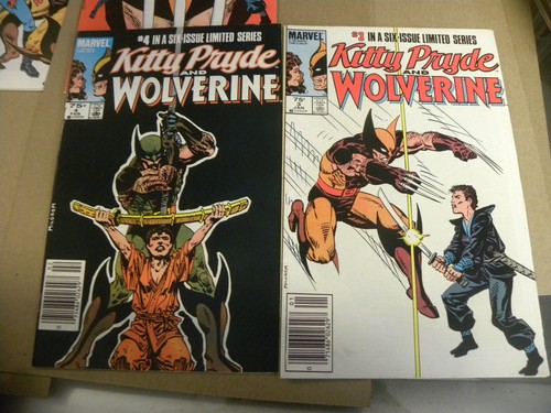 Marvel 1984 all 6 issues KITTY PRYDE & WOLVERINE 1 2 3 4 5 6 qq - Picture 9 of 17