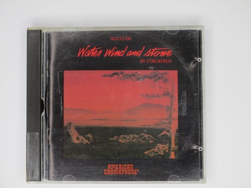 Rare Promotional Compact Disc Checkfield Water Wind And Stone Jazz Funk Soul - Imagen 1 de 6