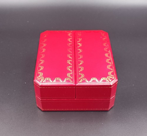 Cartier Scatola in pelle orologio Red Box RARA Da Collezione - Imagen 3 de 14