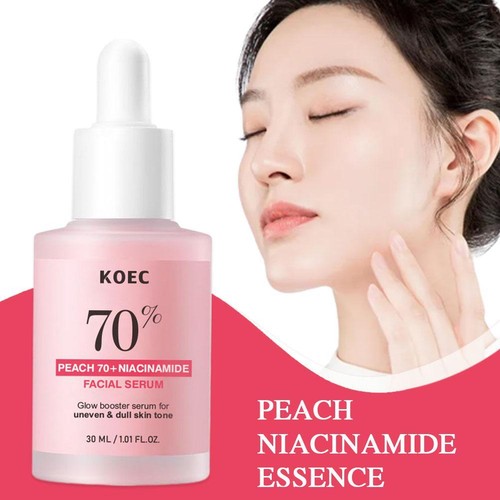 70% Peach 70+ Niacinamide Ficial Serum Essence Brightening Hydrating a3d81212 - Picture 4 of 14