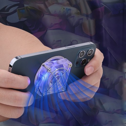 Universal Phone Cooler USB Charging Phone Cooler for Gaming Watching - Photo 3 sur 9