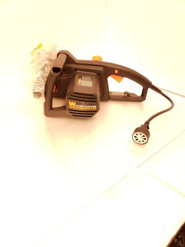 16 in. 12 amp electric chainsaw | wen lightweight tool corded 4017 cutting zero