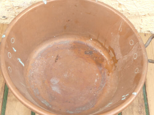 Heavy Copper Pot Jam Pot Saucepan 36cm Round Pot - France - Picture 3 of 10