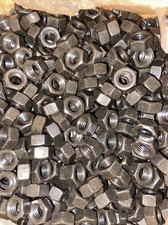 (100) 5/16-18 Hex Nut Finished Black Oxide Steel UNC BLACK 5/16"-18 BLACK 