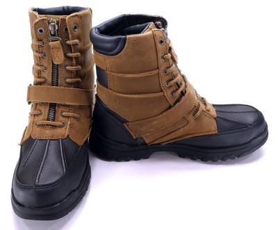 ralph lauren brown boots