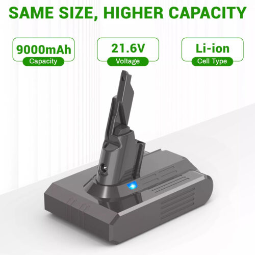21.6V 9000mAh Replacement V7 Battery for Dyson V7 SV11 Animal V7 HEAP V7 Trigger - Picture 22 of 24
