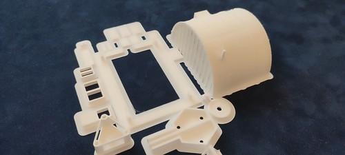 3d printed Broadcast Tower and Office, HO SCALE - Picture 4 of 6