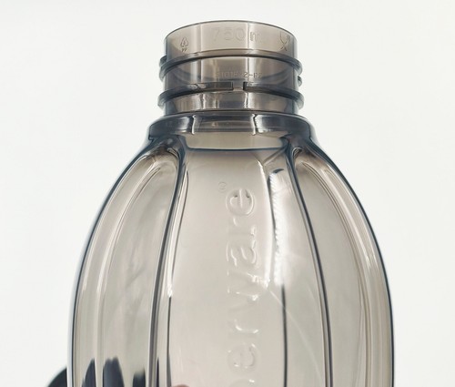Tupperware H2O On-The-Go Libre de BPA Negro Eco Tapón de Tornillo Botella 750 ml Bolsa - Imagen 5 de 7