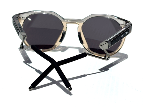 NEW Oakley HSTN METAL Grey Ink Sepia PRIZM Black Lens Sunglass 9279-05 - Picture 7 of 18