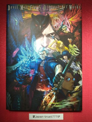Devil May Cry 5 Official Art Works Art Book Japan Japanese