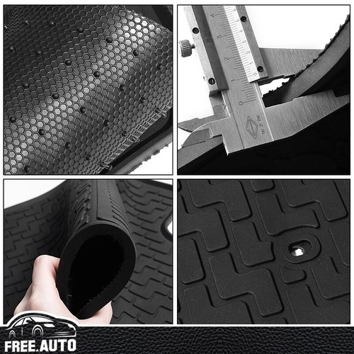 Fit for 17-23 Tesla Model 3 Car Floor Mats Carpets Liner All season Black-3PCS - Picture 9 of 9