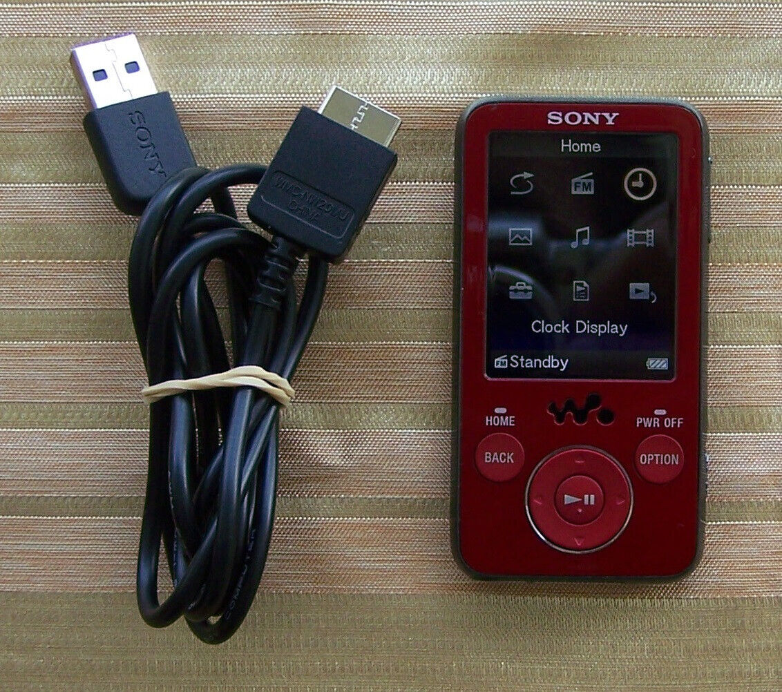 Rare Sony Walkman NWZ E-436F 4GB Digital Media Media Player